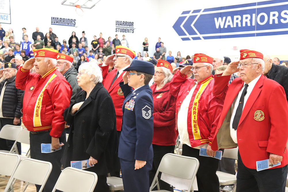 RRMR Veterans Day program honors those who served