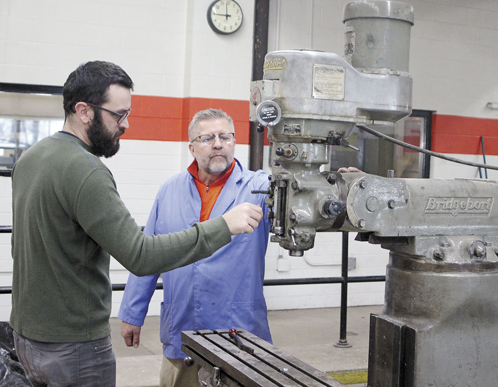 Charles City High School puts old machinery on the auction block
