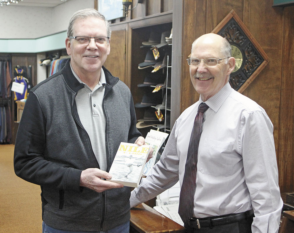 Author of Kinnick book stops by