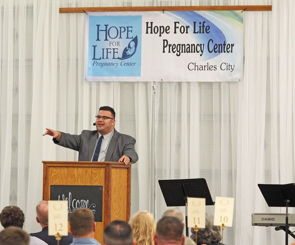 Large crowd gathers for Hope For Life dessert