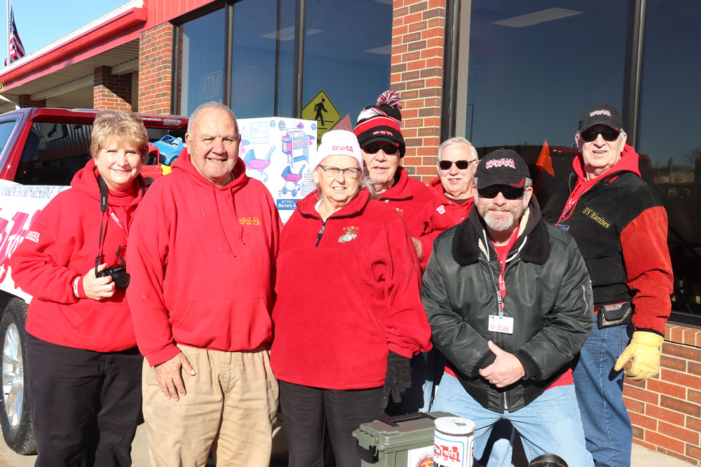 Toys for Tots helps provide presents under the Christmas tree