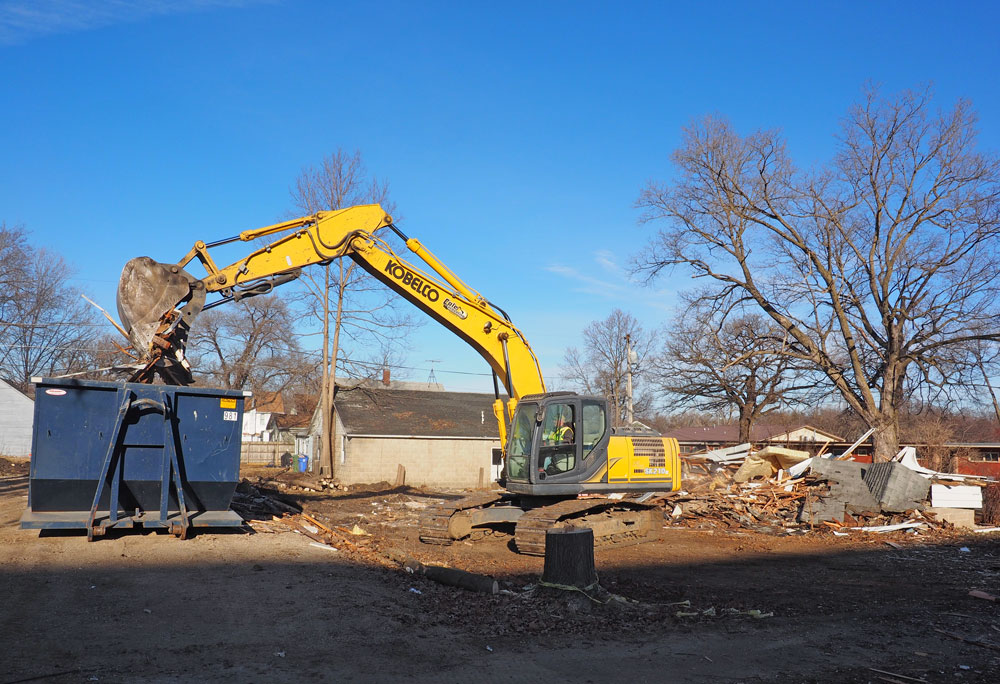 Demolition nearly done for county law enforcement center property