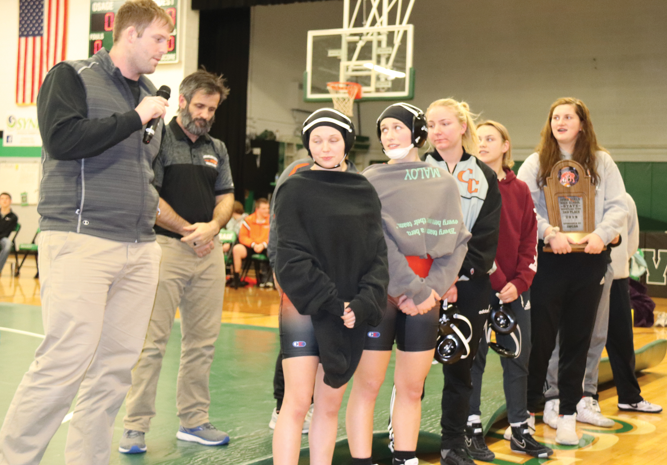 Comets take 3rd at Girls State Wrestling Meet