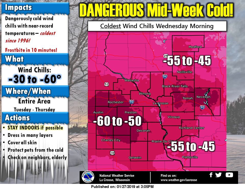 Weather service, Fire Department offer cold weather safety tips