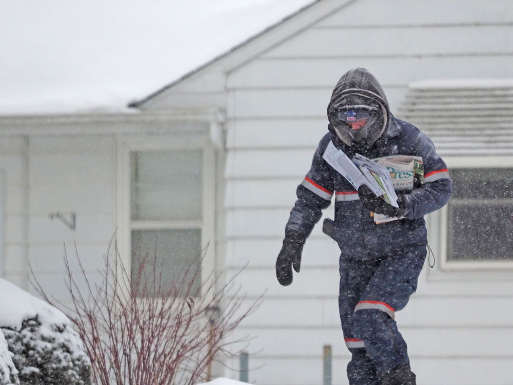 Day off means double work for postal carriers