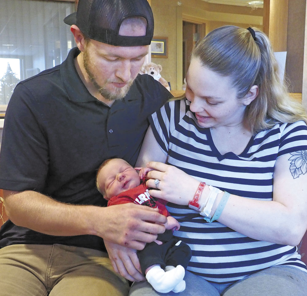 First 2019 baby at Floyd County Medical Center is son of nurse