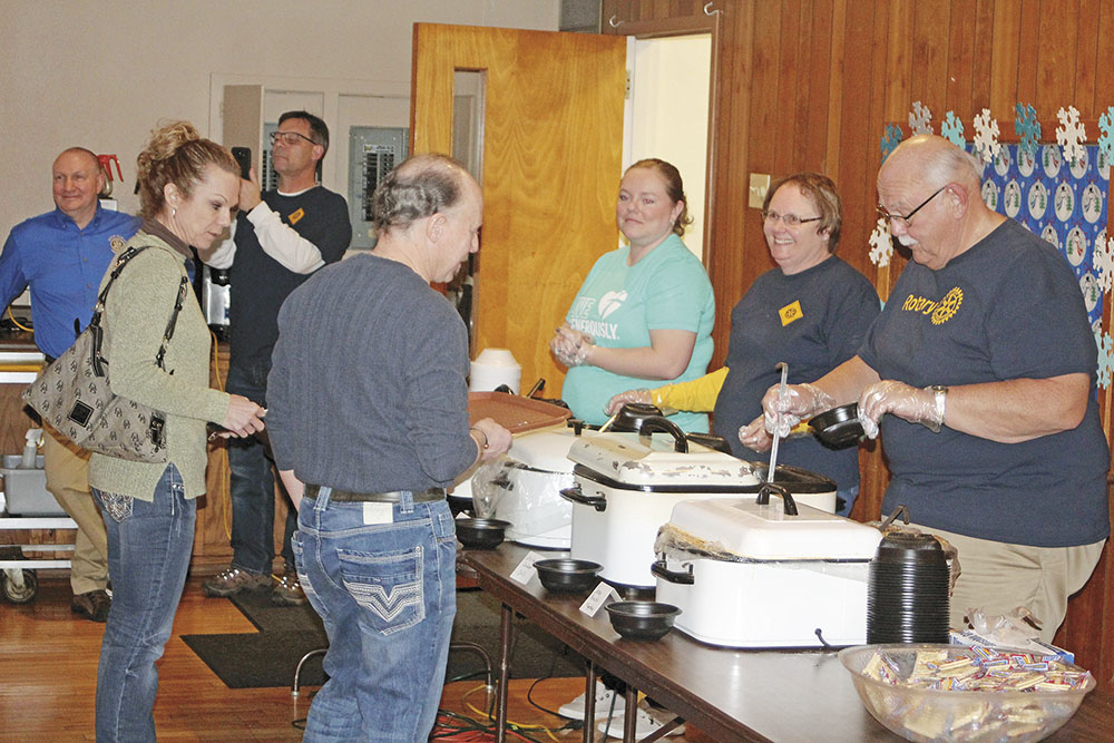 Rotary Club annual soup supper will be Saturday