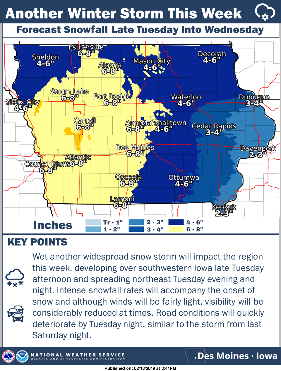 Had enough yet? More snow likely on the way