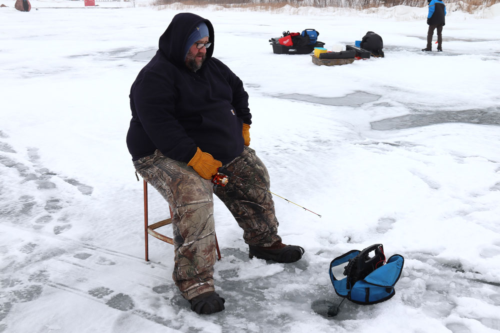 Anglers hit the ice at Rudd Lake for fishing tournament – Charles