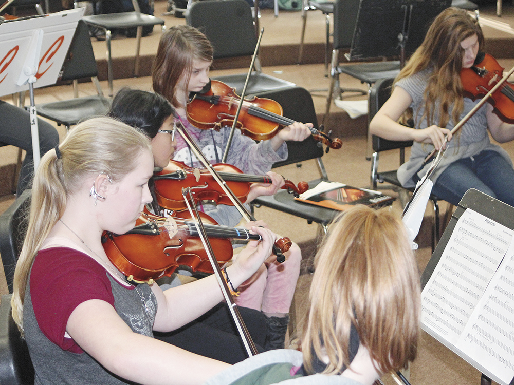 CCMS orchestras play at ‘informance’ Friday