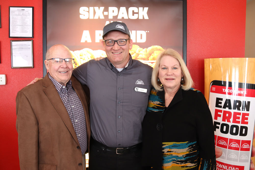Aaron Nelson takes over ownership of family’s Taco John’s restaurant