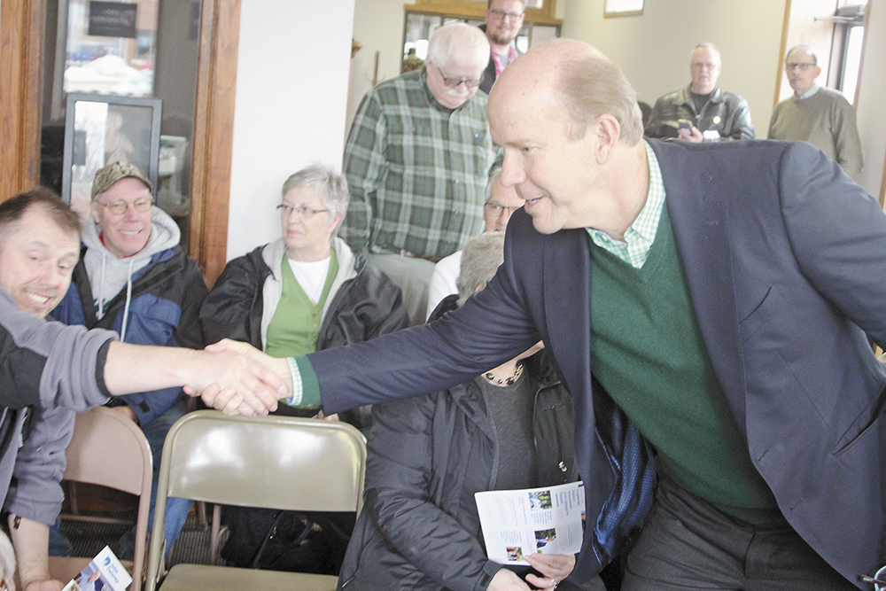 At Charles City campaign stop, Delaney vows to bring Americans together