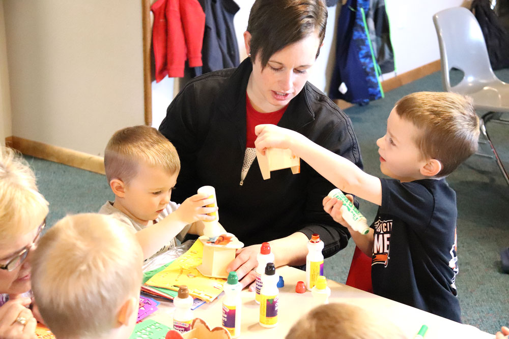 Learning Connection allows parents and children time to bond