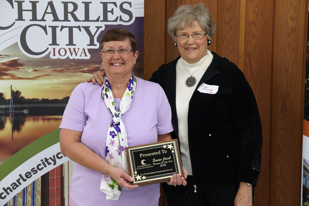 Volunteers recognized for service to Charles City