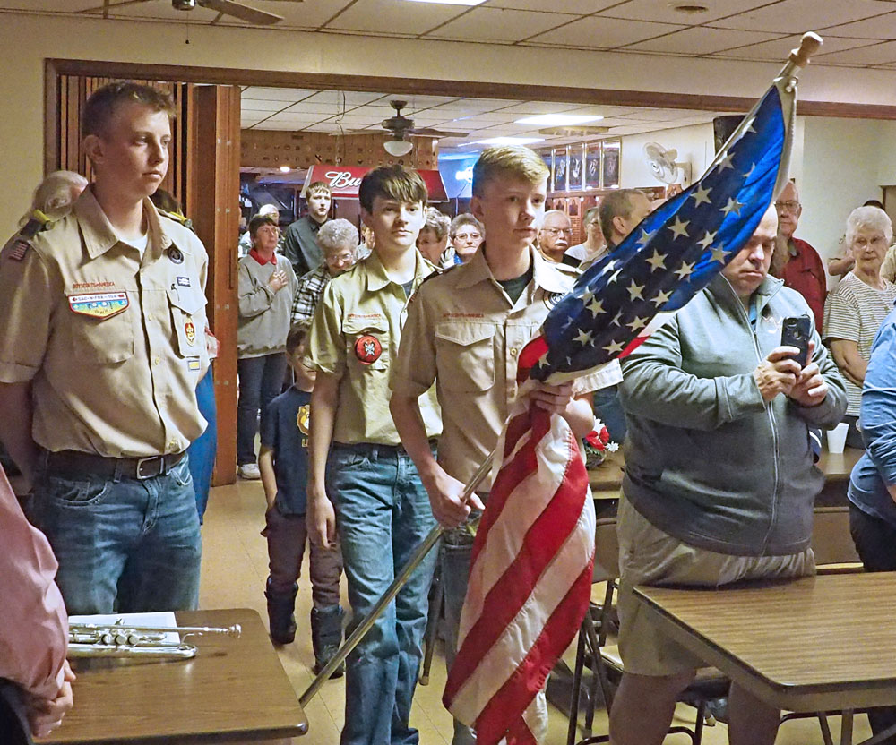 Rain, change of venue don’t deter Charles City Memorial Day service