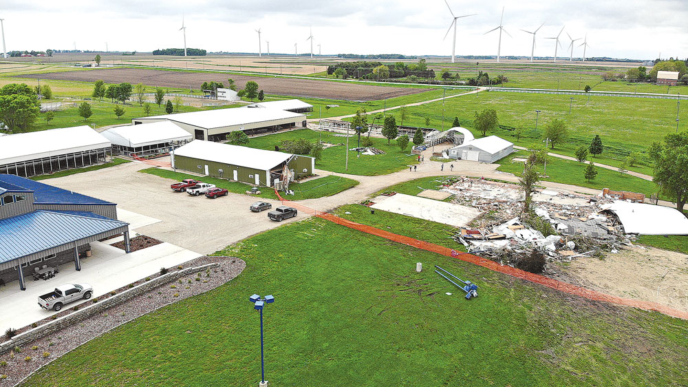 Floyd County Fair still a go after tornado rips through grounds