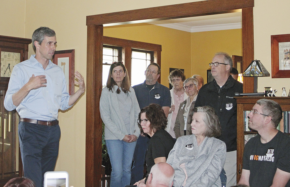 Beto makes his case in Charles City