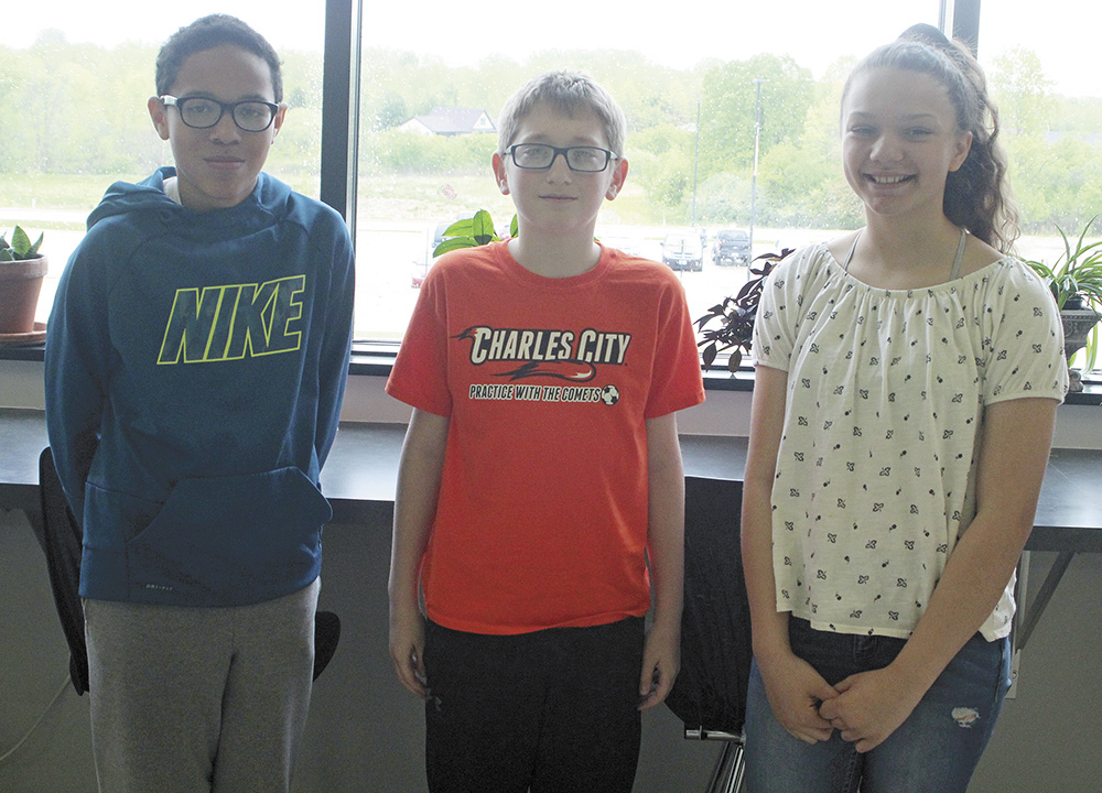 Charles City 6th graders compete in math bee