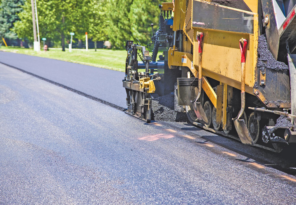 Construction work has begun on the 2020 Charles City paving project