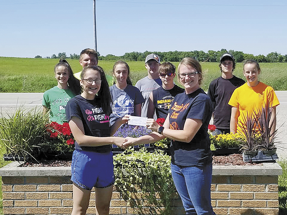 Bluhm’s graces fairgrounds with donations and a little color