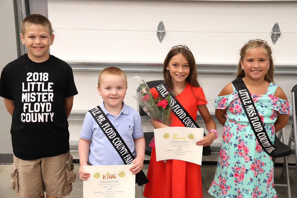 Little Miss/Mister Floyd winners announced during fair