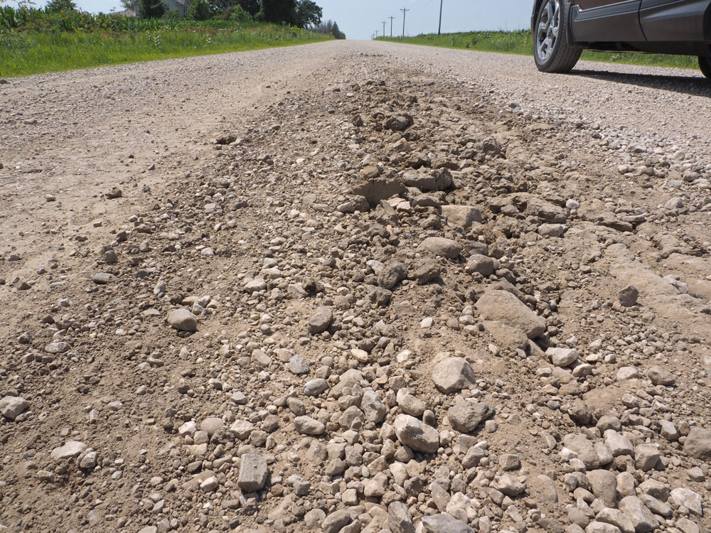 Floyd County officials still frustrated over gravel road conditions