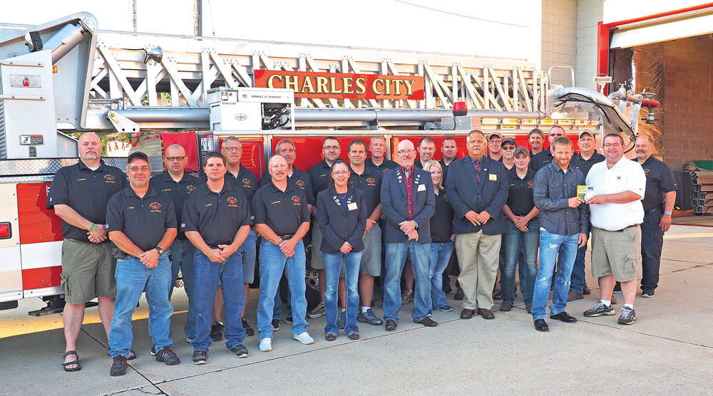 Fire Department, Elks Lodge donate audio-visual smoke and CO alarms