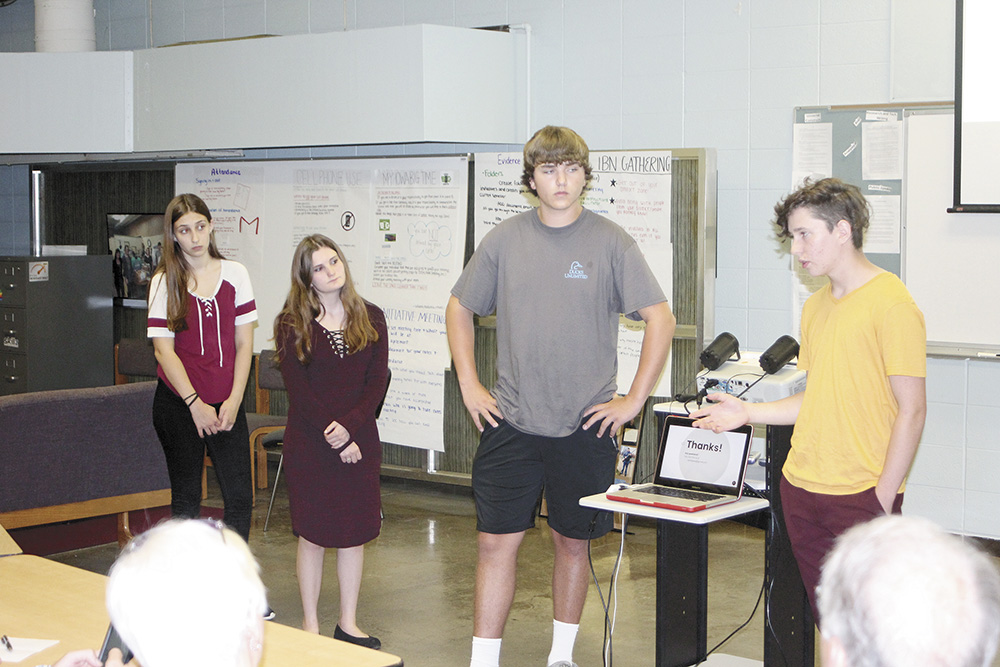 Iowa BIG North students present practice projects