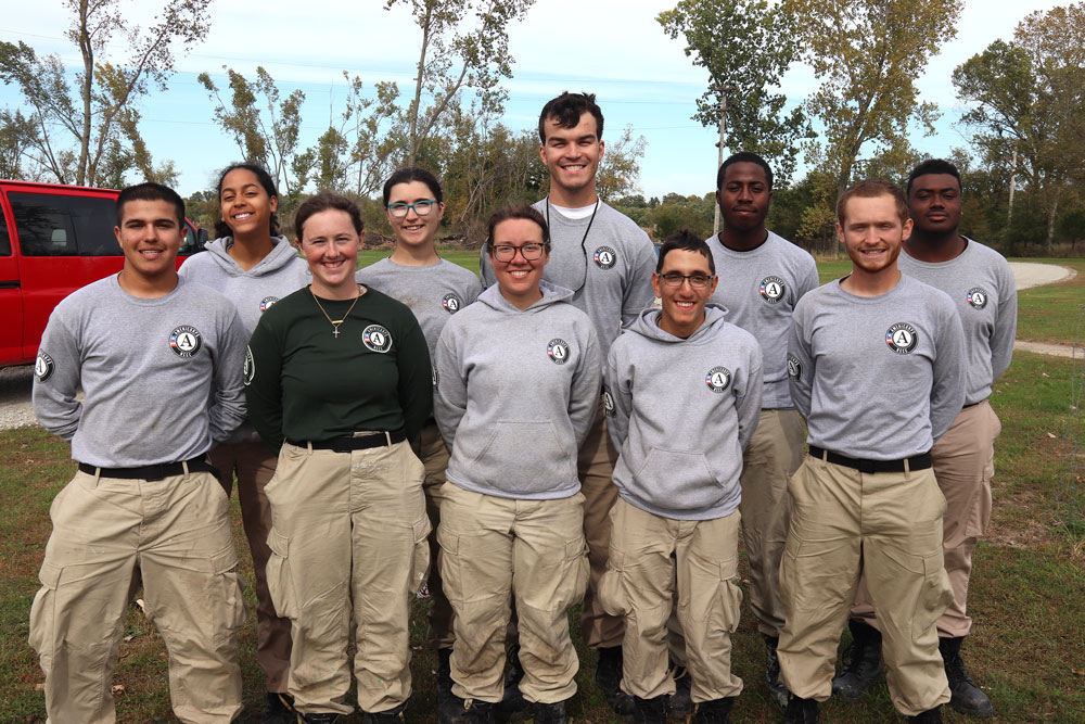 AmeriCorps volunteers give back where help is needed