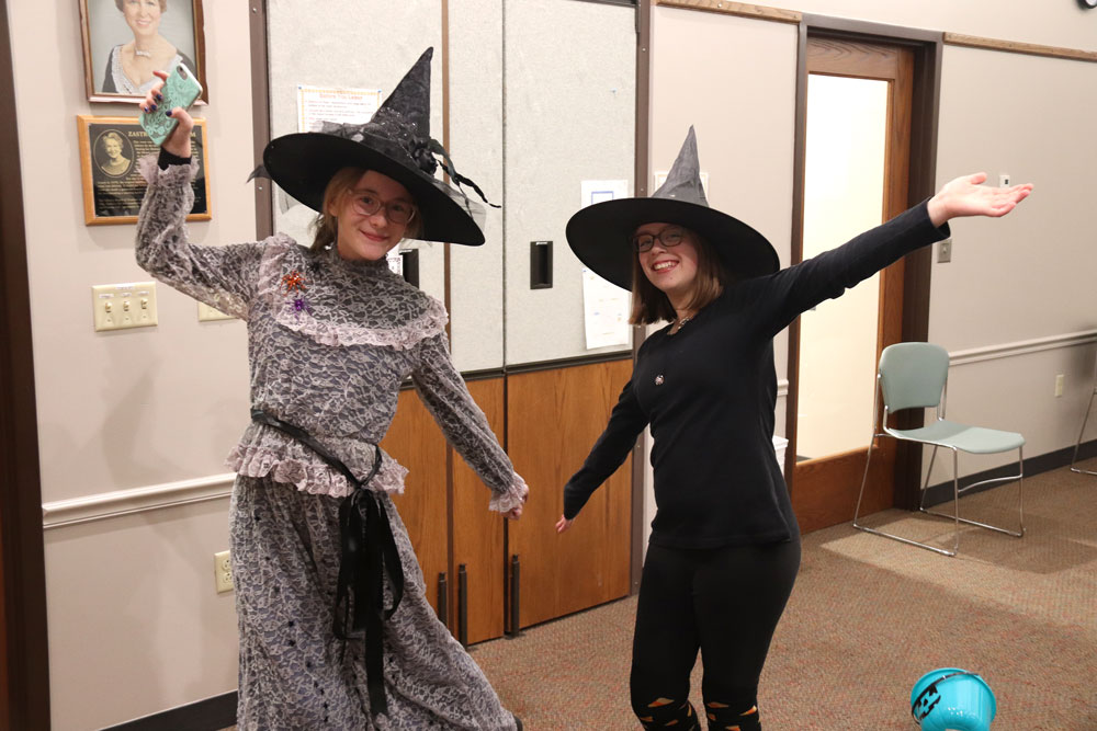 Charles City Library hosts Halloween teen party