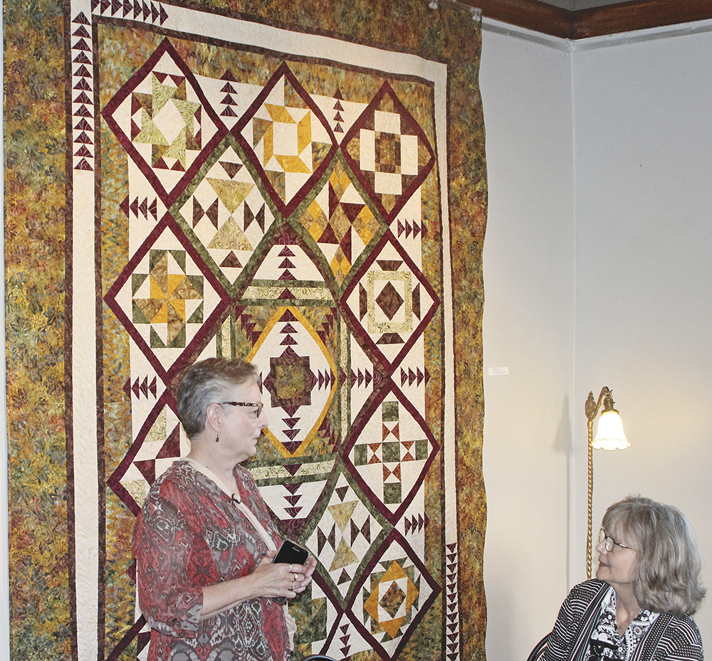 Reception for Patchwork Pals quilters held at CCAC