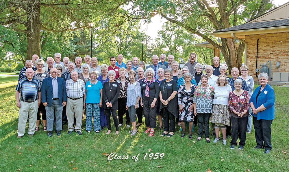 43 members of Class of 1959 gather for 60th reunion