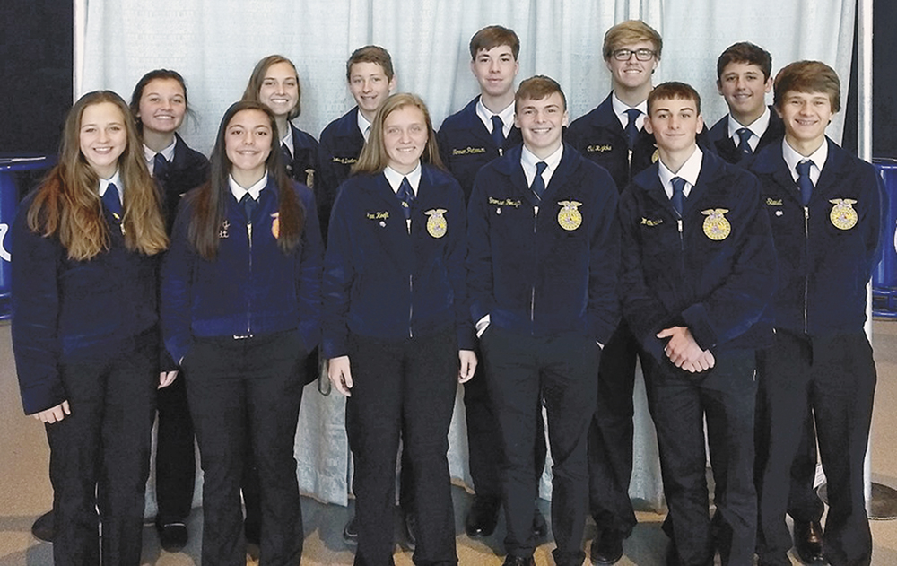 Charles City FFA members attend national convention