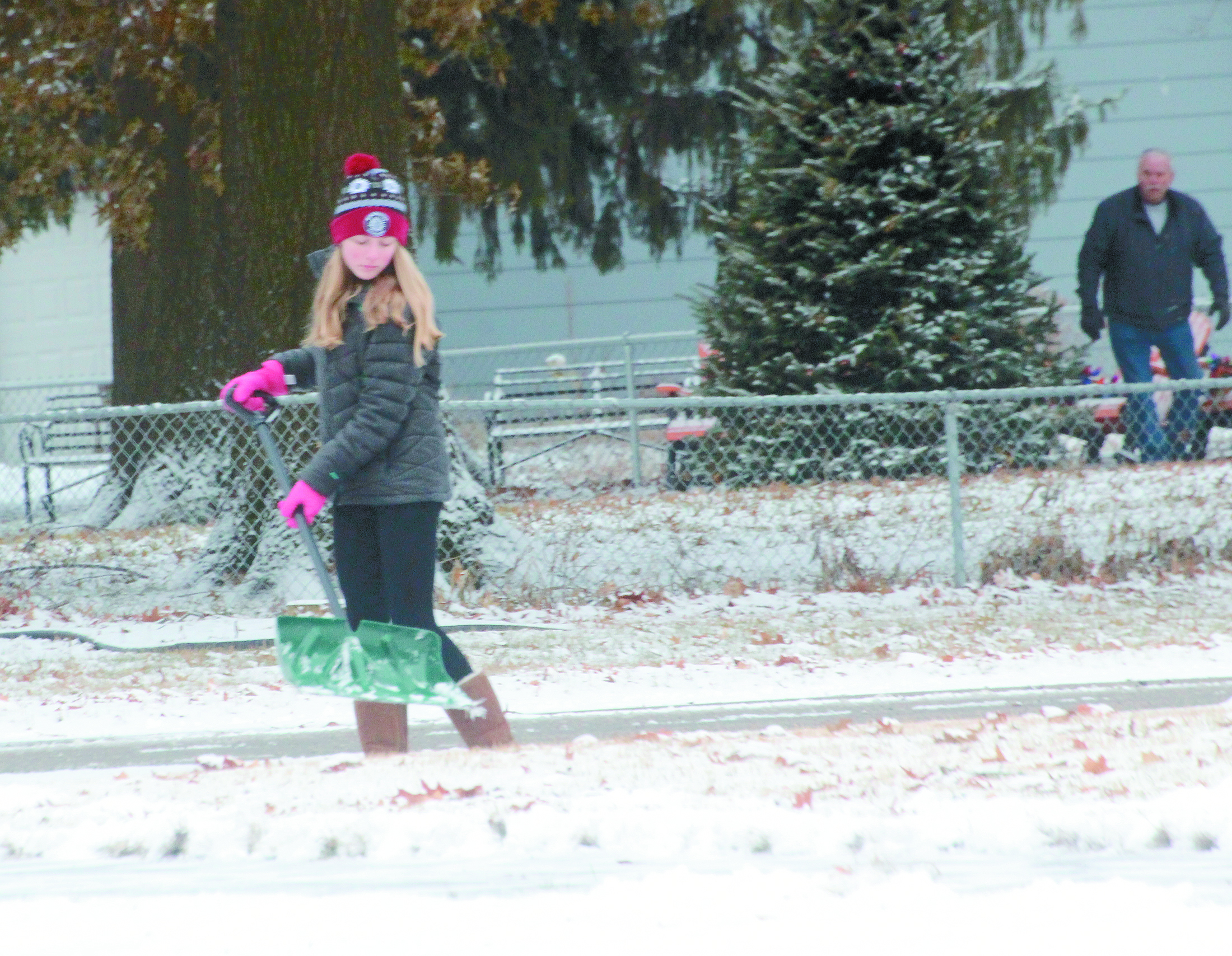 Snow arrives too late for White Christmas