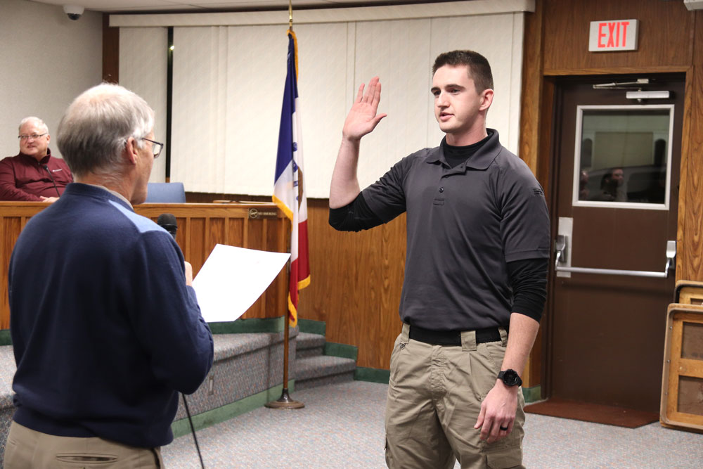 City welcomes new CCPD officer Jordan Smith