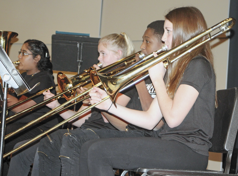 Middle school band, orchestra share the inspiration