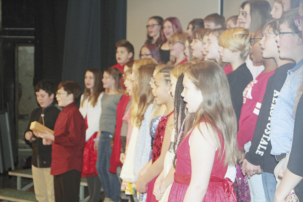 CCMS vocal choirs perform winter concert