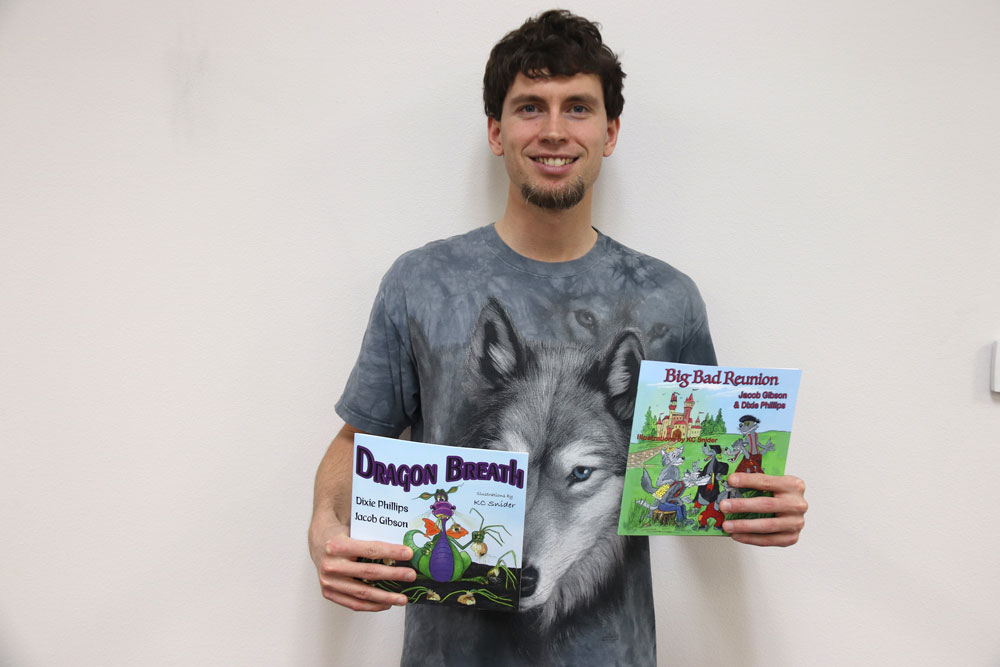 Charles City author publishes second children’s book with a little help from his friend