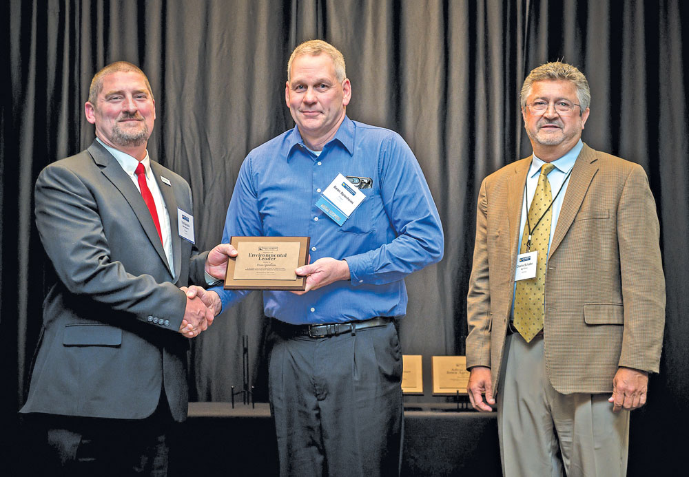 Nora Springs farmer, businessman receives environmental leadership award