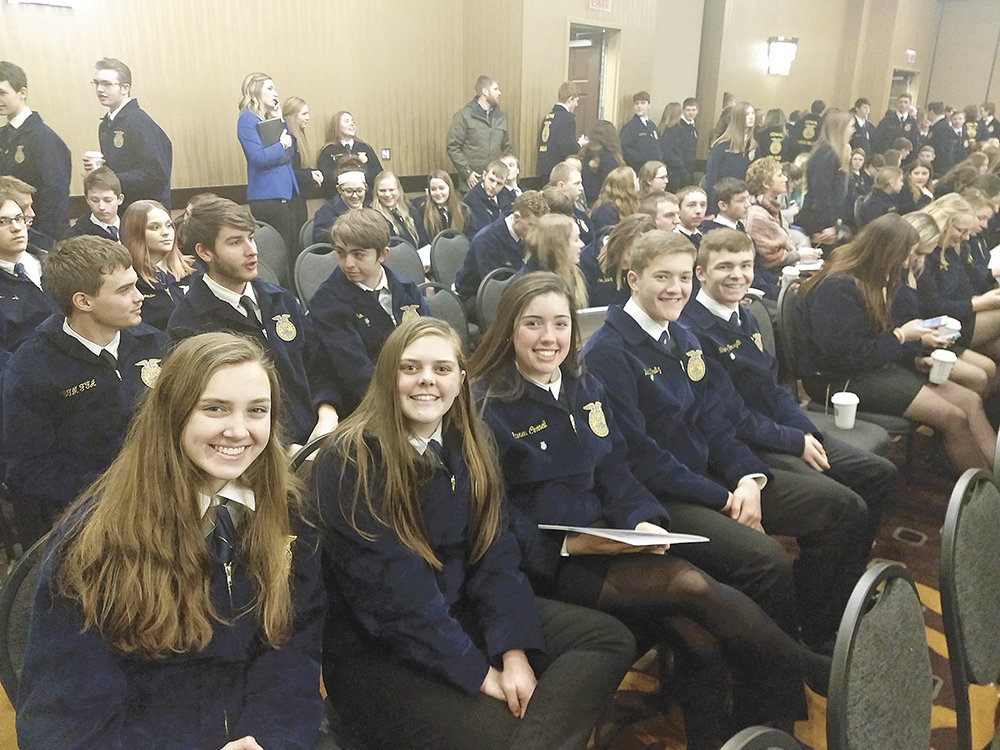 Charles City FFA members elected District Officers