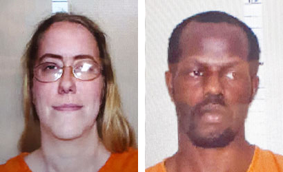 Charles City man and woman charged with robbery, theft