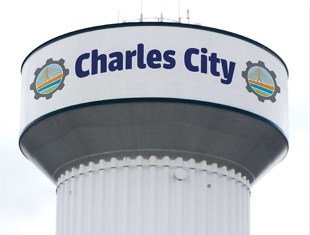 Charles City water tower contract awarded