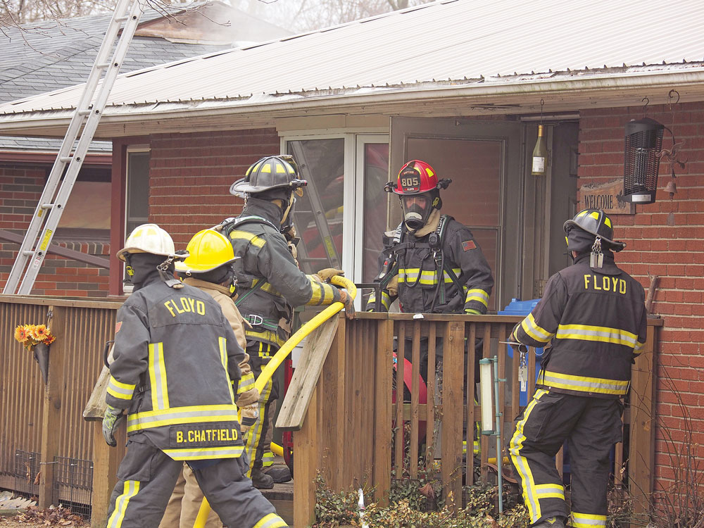 Firefighters respond to basement fire in Charles City home