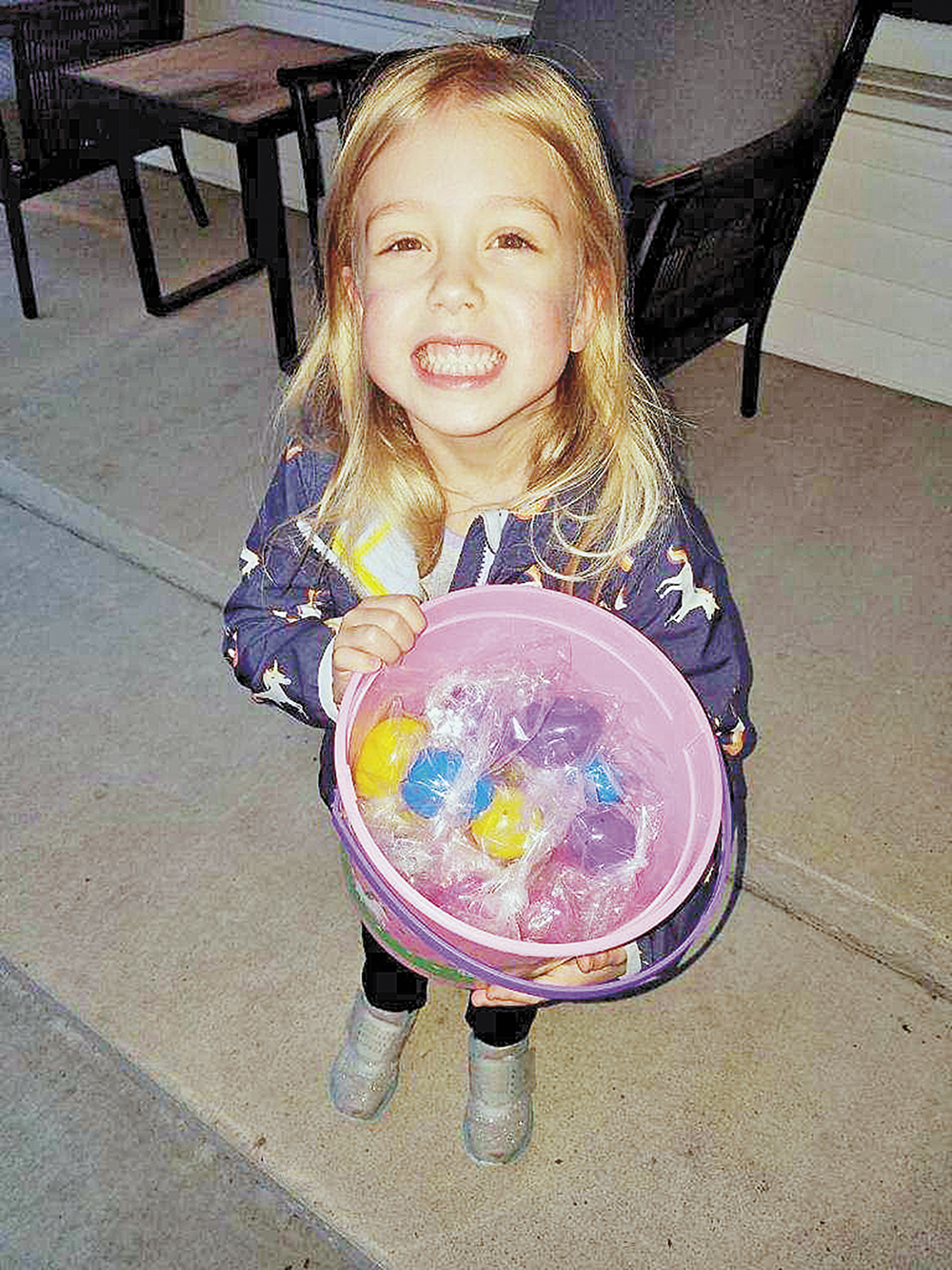 Easter bunny delivers in Charles City, at a safe social distance