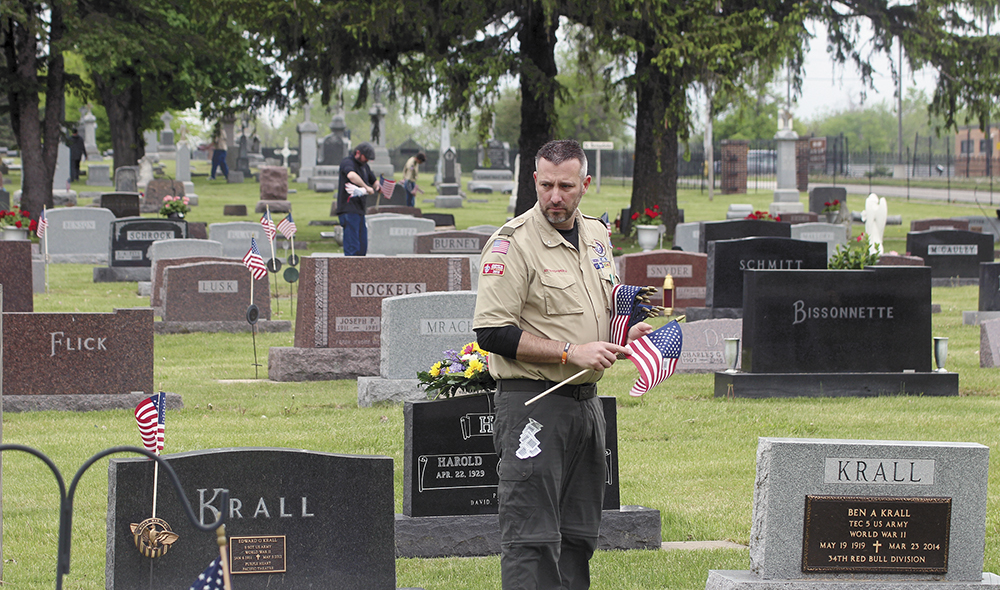 In Remembrance: Marking the graves of fallen veterans