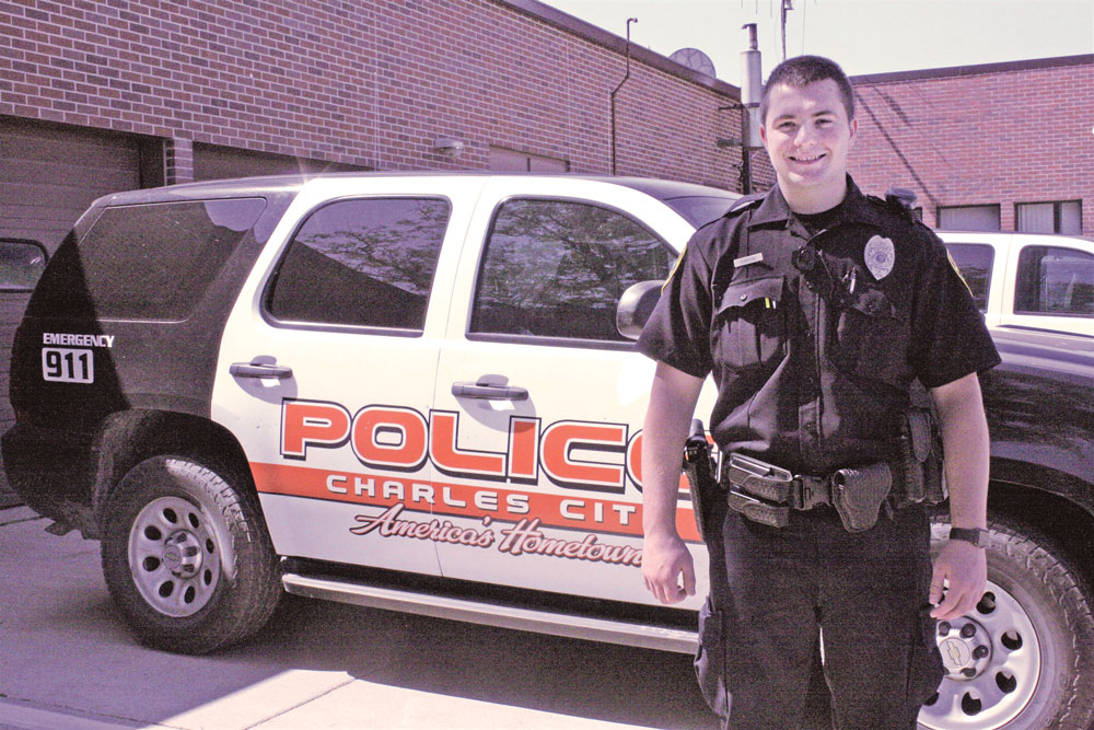 CCHS graduate joins Charles City police force