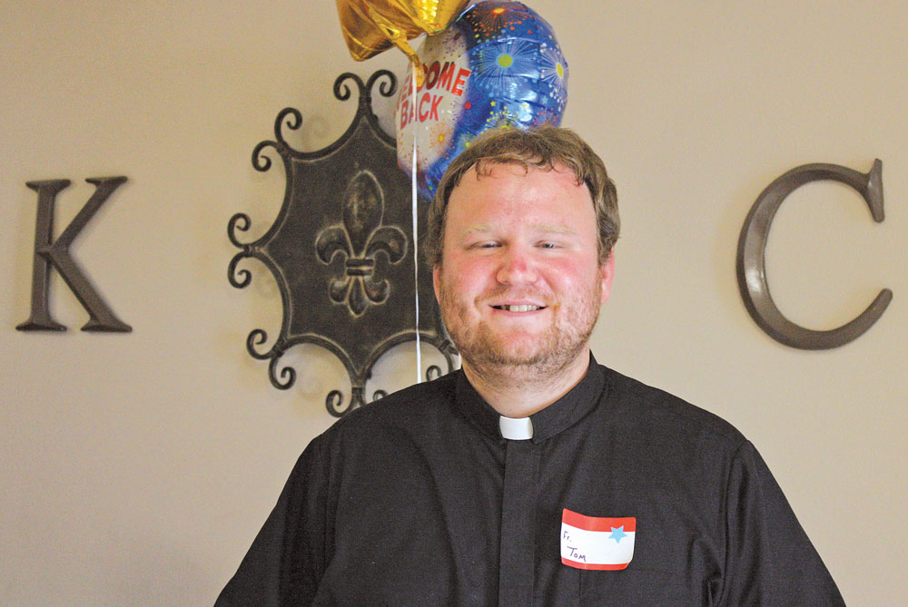 The new priest at Immaculate Conception is a familiar face