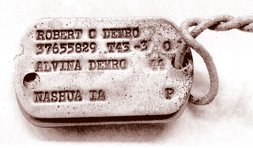 After 75 years, WWII Charles City area soldier’s dog tags make it back to family