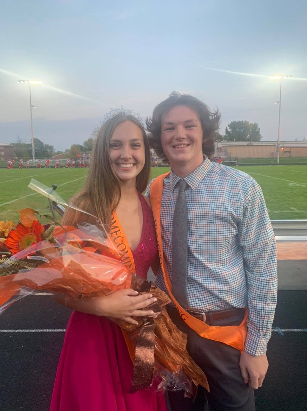 Anderson, Barry crowned at CCHS homecoming