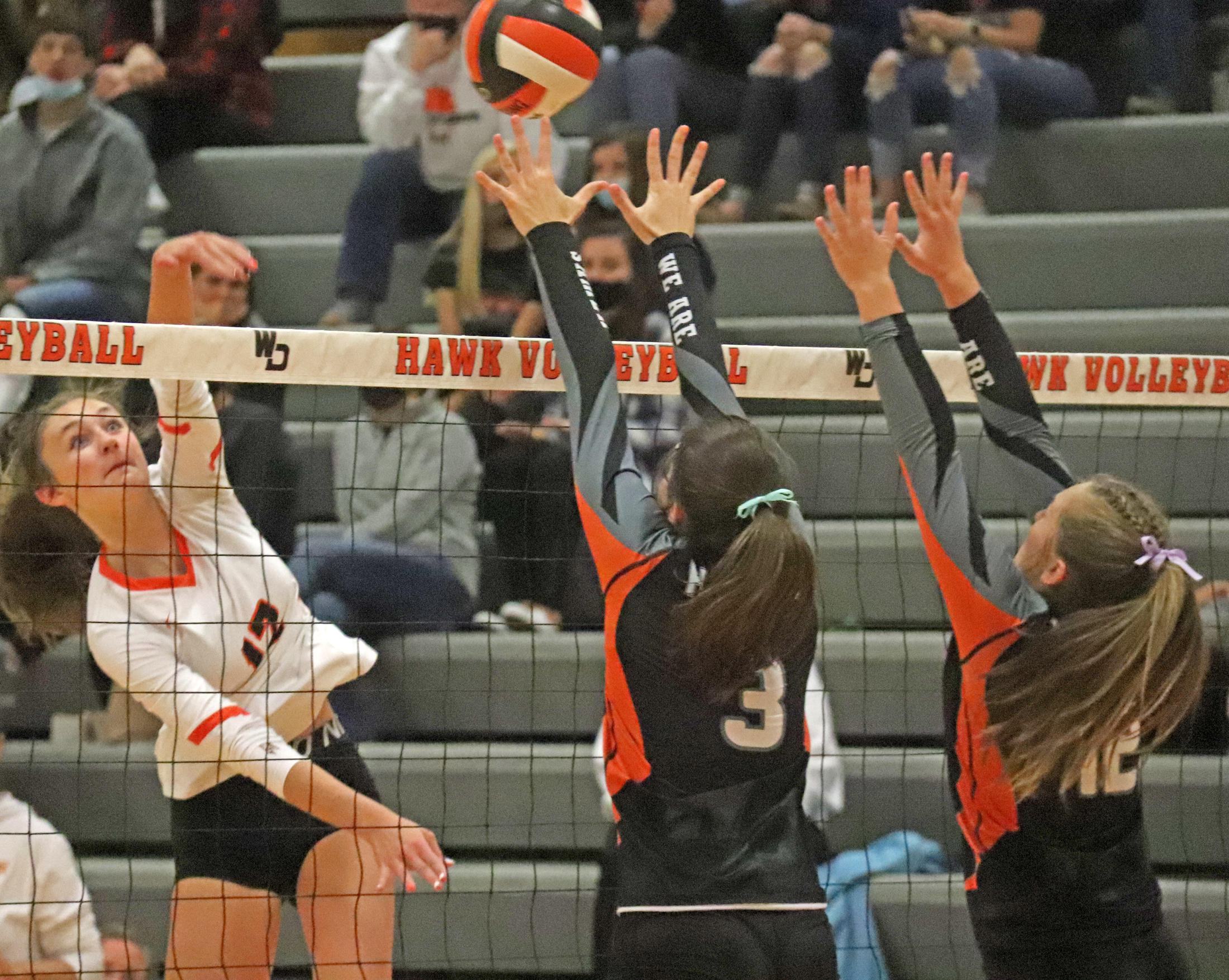 Comets fall to Hawks in volleyball regional semifinal